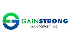 Logo of Gainstrong Manpower, an HR outsourcing partner using Health Stat for pre-employment exams