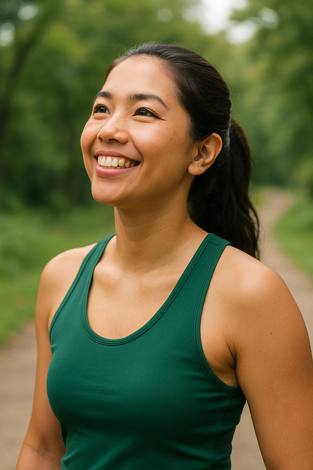 Happy patient at Health Stat Diagnostic and Medical Clinic Smiling patient representing warm, accessible care at Health Stat Marikina
