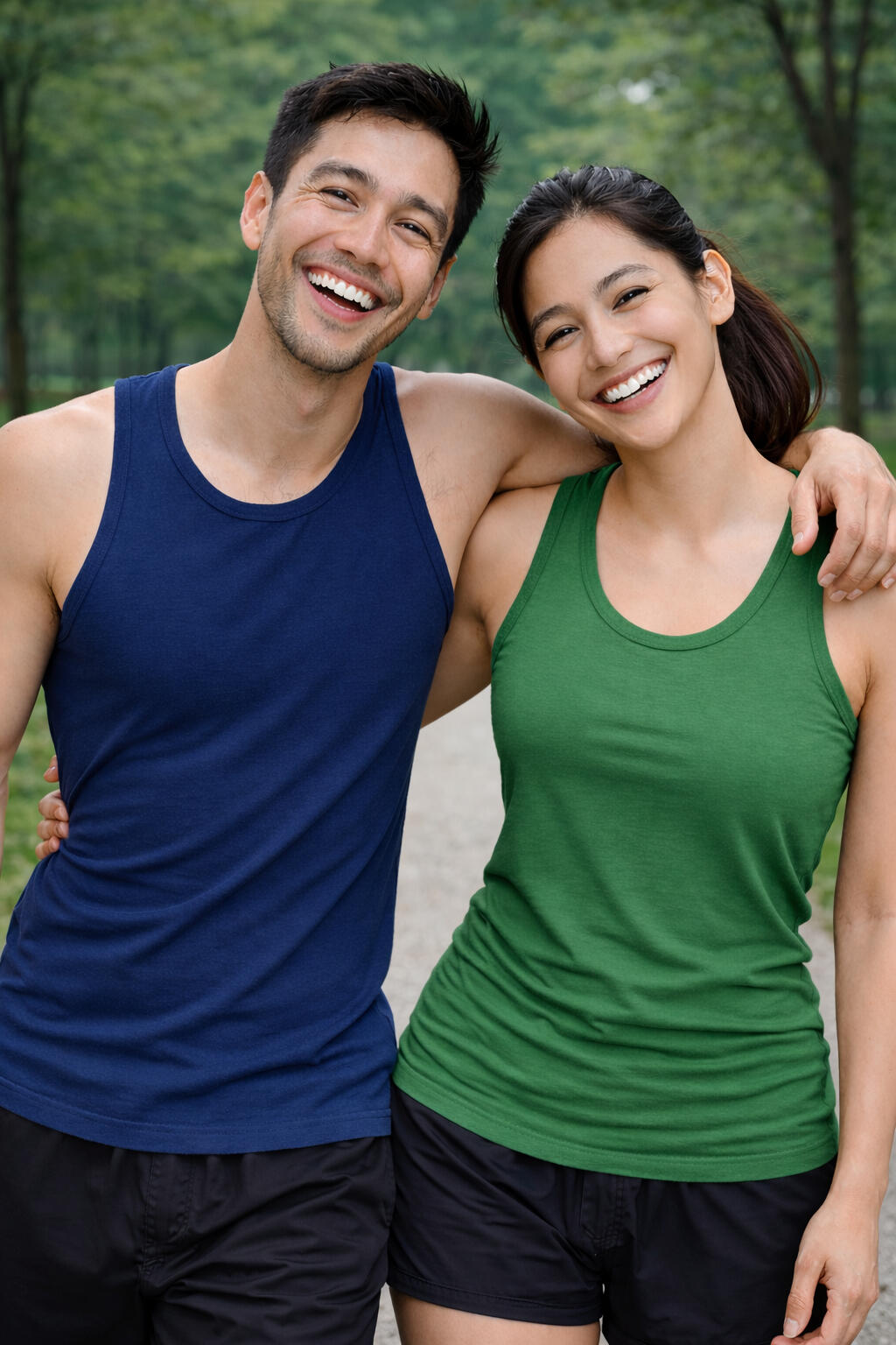 Happy patients at Health Stat Diagnostic and Medical Clinic Smiling patients representing warm, accessible care at Health Stat Marikina