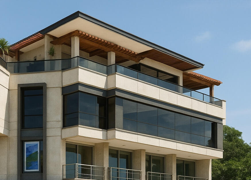 Health Stat Marikina building facade Exterior of Health Stat Diagnostic and Medical Clinic in Marikina, main branch for lab diagnostics and consultations
